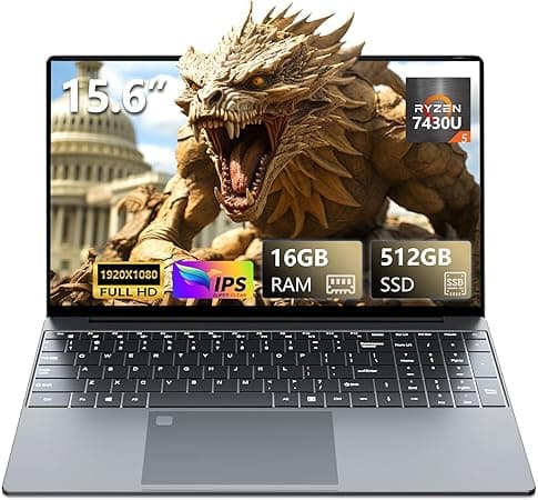 Laptop KUMNOSAL 15.6" con Ryzen 5: ¿Rendimiento para Gaming o Tareas Diarias?