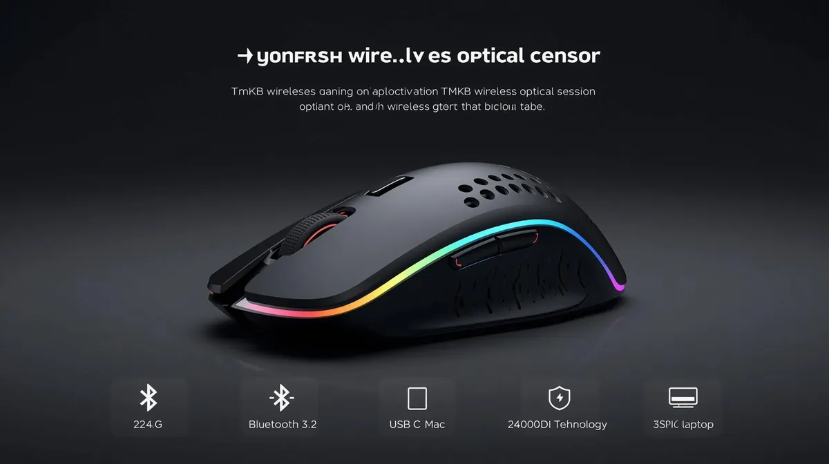 TMKB Falcon M1SE: Ratón Gaming Ultraligero y Programable