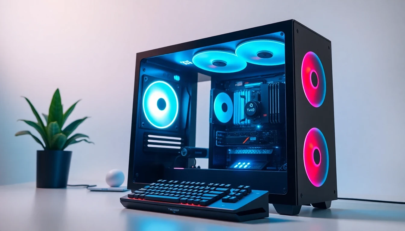 PC de gaming con Teamgroup T-Force Vulcan Z